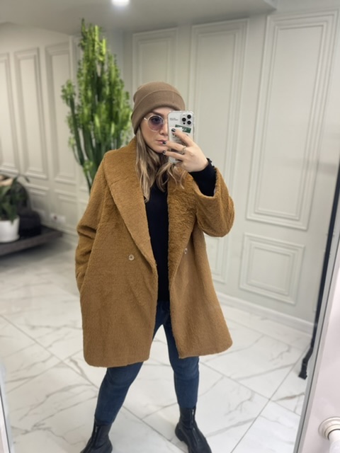aritzia cocoon alpaca coat